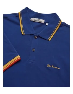 Ben Sherman Signature Polo In Blue 7 Ben Sherman Signature Polo In Blue -Myer Clothing Shop 974341270 4 720x928