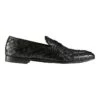 Giovanni Leather Loafers In Black