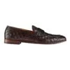 Giovanni Leather Loafers In Brown