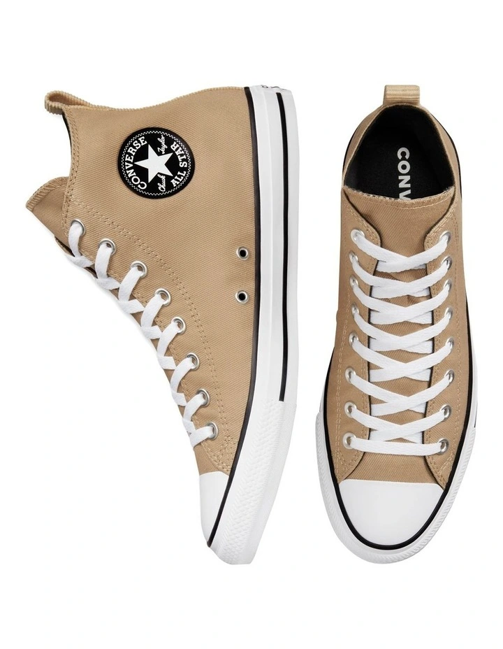 Converse Chuck Taylor All Star Hi Shoe In Green 5 Converse Chuck Taylor All Star Hi Shoe In Green - Image 5