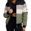 Anderson Panel Puffer Jacket In Multi