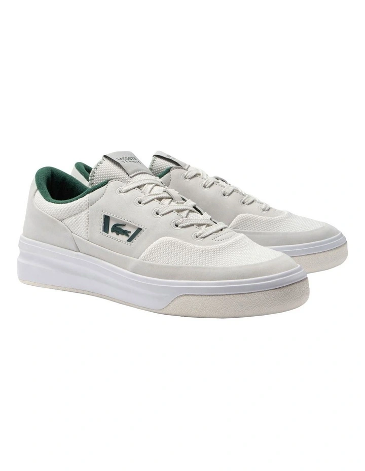 Lacoste G80 1 SMA In White/Green 2 Lacoste G80 1 SMA In White/Green - Image 2