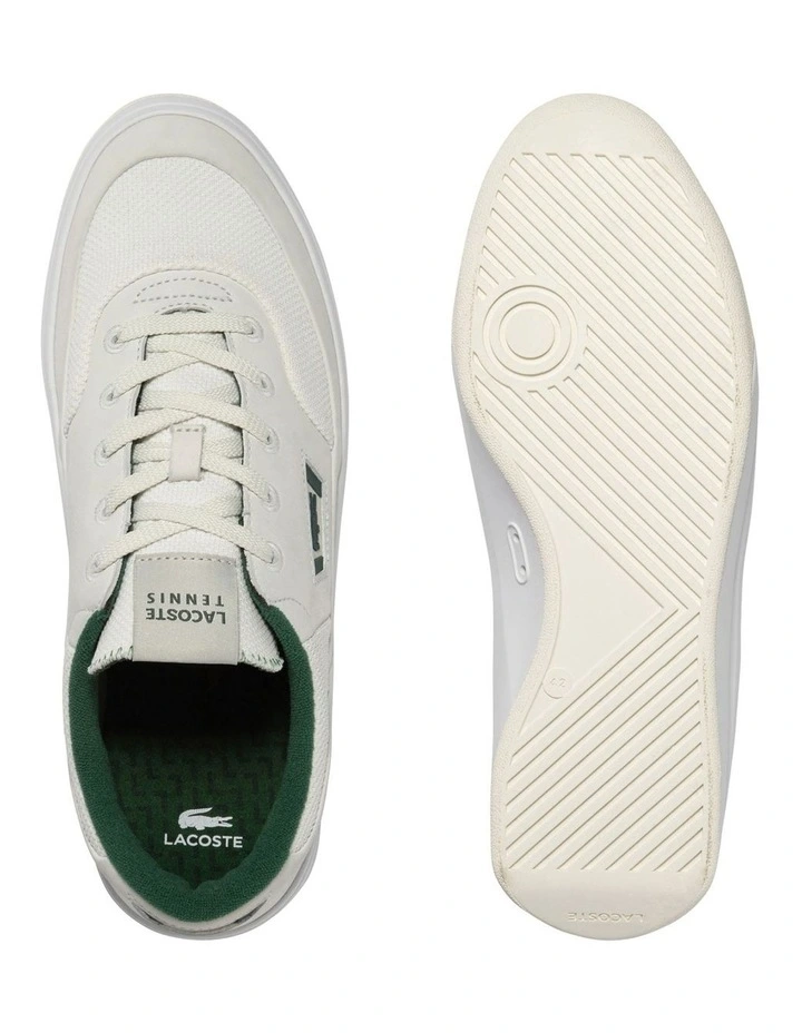 Lacoste G80 1 SMA In White/Green 4 Lacoste G80 1 SMA In White/Green - Image 4
