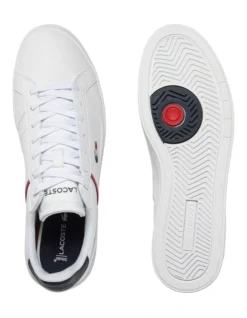 Lacoste Europa Pro Tri Sneakers In White/Navy 9 Lacoste Europa Pro Tri Sneakers In White/Navy -Myer Clothing Shop 974582380 4 720x928