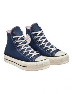Converse Chuck Taylor All Star Lift In Denim Navy -Myer Clothing Shop 974664370 4 720x928