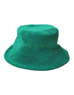 Organic Cotton Hat In Green
