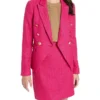Alexis Tweed Jacket In Pink