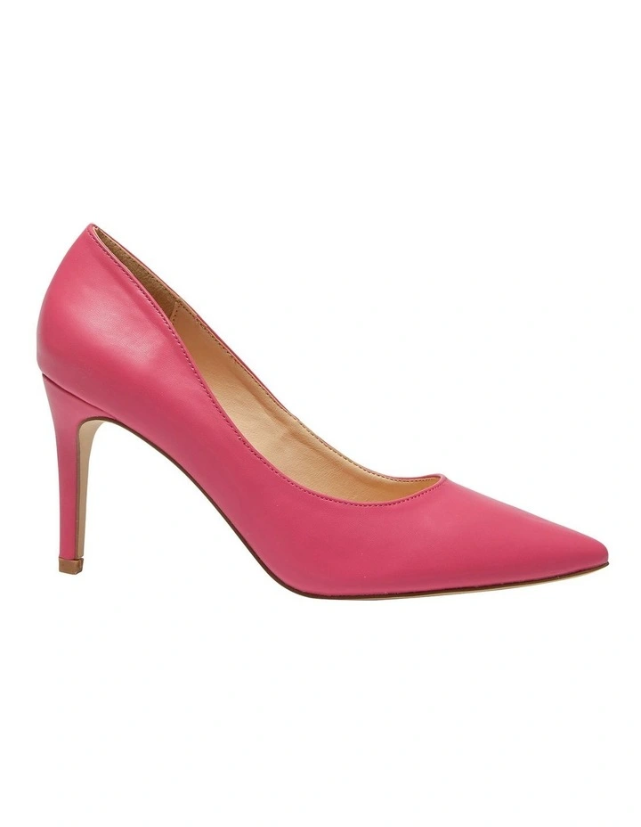 Wild Heeled Shoes In Pink Smooth 1 Wild Heeled Shoes In Pink Smooth