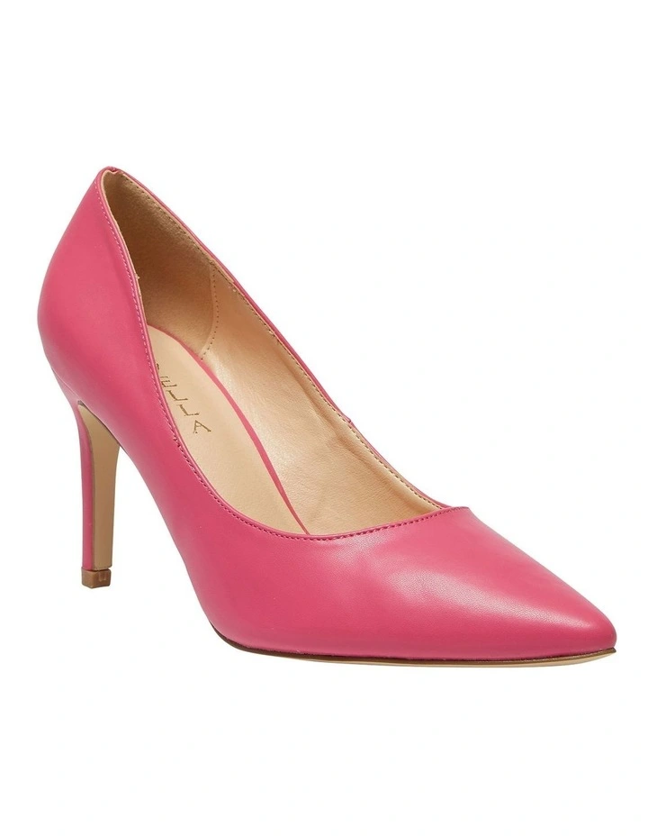 Wild Heeled Shoes In Pink Smooth 2 Wild Heeled Shoes In Pink Smooth - Image 2