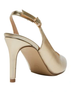 Whiz Heeled Shoes In Gold Metallic 10 Whiz Heeled Shoes In Gold Metallic -Myer Clothing Shop 974859400 4 720x928