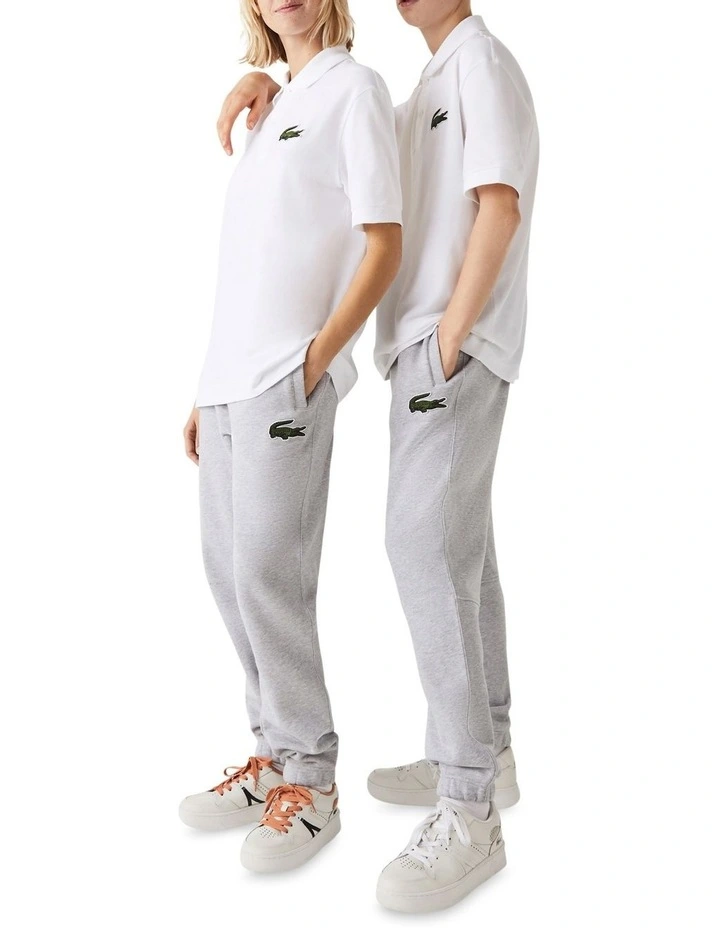 Lacoste Originals Relaxed Fit Trackpant In Grey 2 Lacoste Originals Relaxed Fit Trackpant In Grey - Image 2