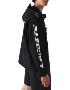 Lacoste Active Zip Front Jacket In Black -Myer Clothing Shop 974868220 4 720x928