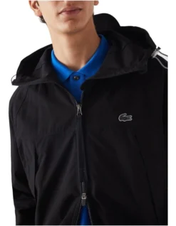 Lacoste Active Zip Front Jacket In Black -Myer Clothing Shop 974868220 6 720x928