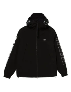 Lacoste Active Zip Front Jacket In Black -Myer Clothing Shop 974868220 7 720x928