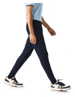 Lacoste Essentials Non Brushed Trackpant In Blue -Myer Clothing Shop 974869840 4 720x928