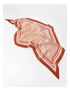 Basque Pleated Headscarf In Red -Myer Clothing Shop 974978020 974978470 3 1 720x928