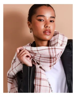 Check Scarf In Pink -Myer Clothing Shop 974980900 974981800 4 720x928