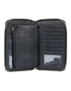 Roxy Back In Brooklyn All Around Zipper Wallet In Black 7 Roxy Back In Brooklyn All Around Zipper Wallet In Black -Myer Clothing Shop 975201940 4 720x928