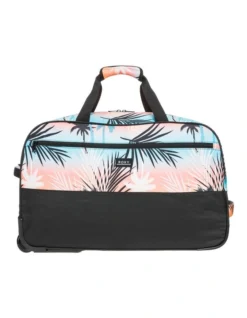 Roxy Feel It All Large Wheeled Duffle Bag In Multi
