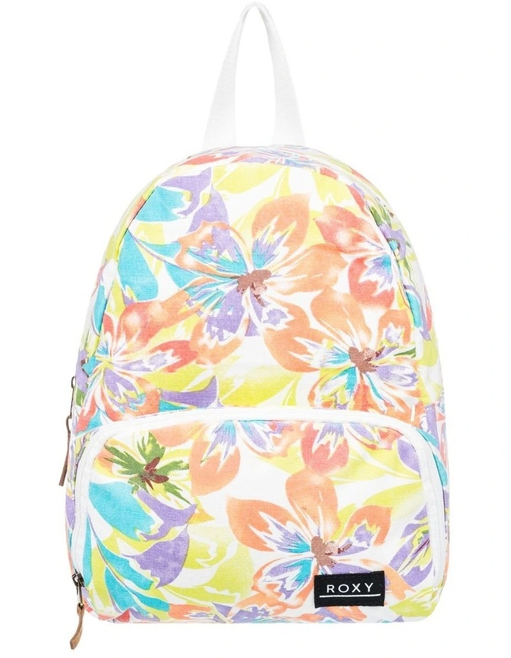 Roxy Always Core Canvas Small Backpack In Multi 1 Roxy Always Core Canvas Small Backpack In Multi