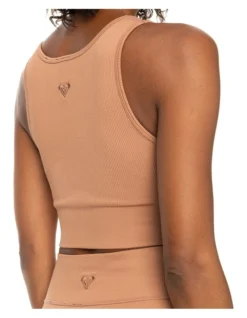 Roxy Chill Out Seamless Sports Bra In Brown 8 Roxy Chill Out Seamless Sports Bra In Brown -Myer Clothing Shop 975206260 4 720x928