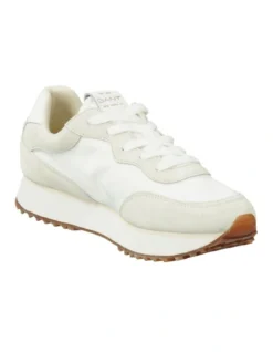 Gant Bevinda Leather Sneaker In White -Myer Clothing Shop 975232630 4 720x928