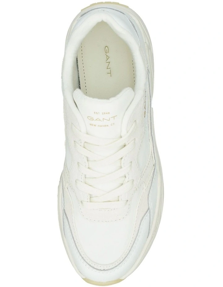 Gant Nicerwill Leather Sneaker In White 2 Gant Nicerwill Leather Sneaker In White - Image 2