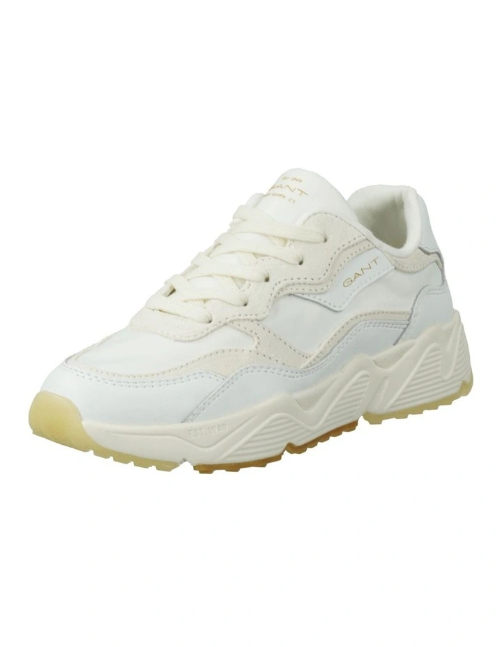 Gant Nicerwill Leather Sneaker In White 4 Gant Nicerwill Leather Sneaker In White - Image 4