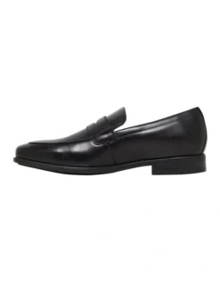 Hush Puppies Norton Black Slip On In Black -Myer Clothing Shop 975336760 3 720x928