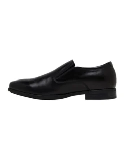 Hush Puppies Nicholson Black Slip On -Myer Clothing Shop 975336940 3 720x928