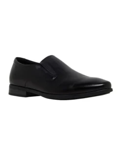 Hush Puppies Nicholson Black Slip On -Myer Clothing Shop 975336940 4 720x928