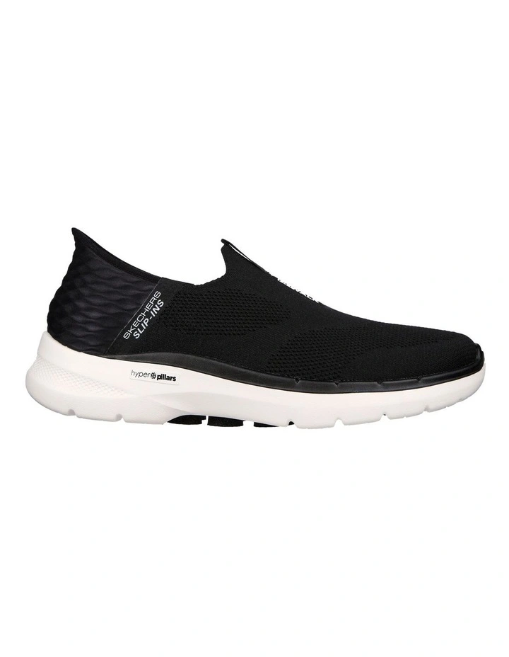 Skechers Go Walk 6 Easy On Sneaker In Black 1 Skechers Go Walk 6 Easy On Sneaker In Black