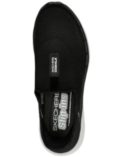 Skechers Go Walk 6 Easy On Sneaker In Black 8 Skechers Go Walk 6 Easy On Sneaker In Black -Myer Clothing Shop 975583540 4 720x928