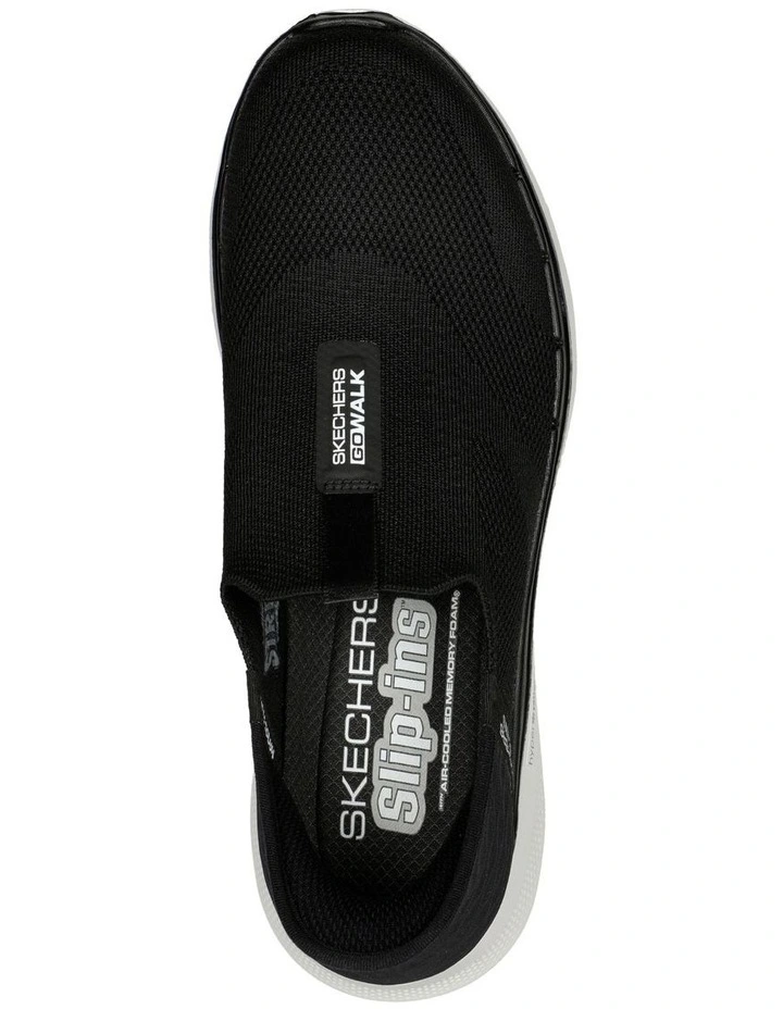 Skechers Go Walk 6 Easy On Sneaker In Black 4 Skechers Go Walk 6 Easy On Sneaker In Black - Image 4