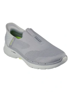 Skechers Go Walk 6 Easy On Sneaker In Grey -Myer Clothing Shop 975583630 3 720x928