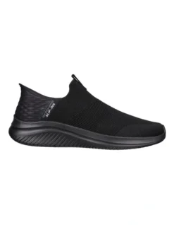 Skechers Ultra Flex 3.0 Smooth Step Sneaker In Black