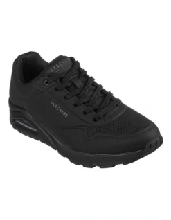 Skechers Uno Stand On Air Sneakers In Black -Myer Clothing Shop 975584260 3 720x928