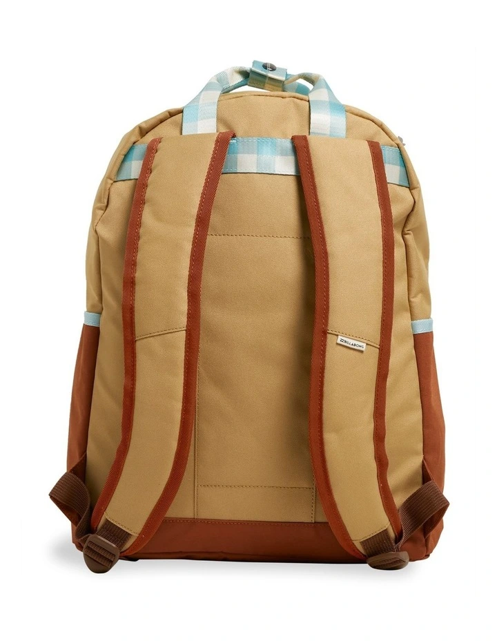 Billabong New Day Backpack In Yellow Multi 3 Billabong New Day Backpack In Yellow Multi - Image 3