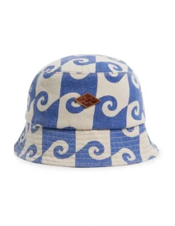 Billabong The Curl Bucket Hat In Blue