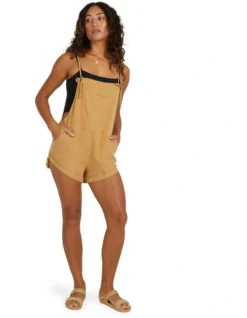 Billabong Wild Pursuit Overall In Brown -Myer Clothing Shop 975667150 5 720x928