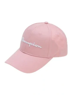 Champion Script Cap Hat In Peculiar Pink
