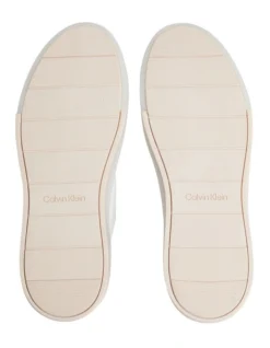 Calvin Klein Classic Leather Cupsole Sneakers In White -Myer Clothing Shop 976531690 6 720x928