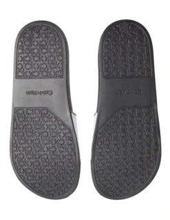 Calvin Klein Logo Slides In Black/White -Myer Clothing Shop 976531780 5 1 720x928