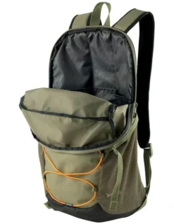 Puma PRO Backpack In Olive -Myer Clothing Shop 976765600 6 720x928