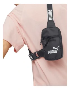 Puma Core Base Front Loader Reporter Bag In Black 8 Puma Core Base Front Loader Reporter Bag In Black -Myer Clothing Shop 976765690 3 720x928