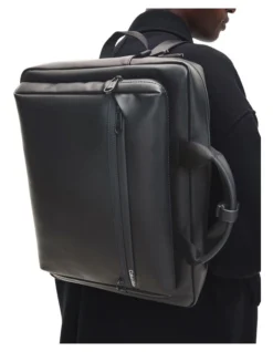Calvin Klein Convertible Laptop Bag In Black -Myer Clothing Shop 976781530 5 720x928