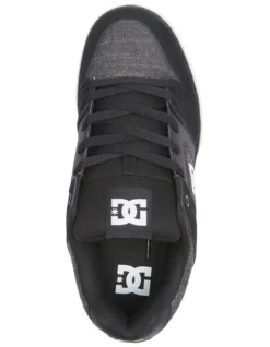 DC Pure Sneaker In Black/Dark Slate -Myer Clothing Shop 976838140 3 720x928
