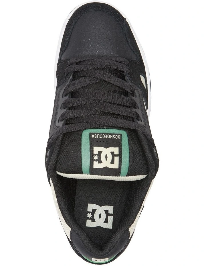 DC Stag Sneaker In Tan/Green 3 DC Stag Sneaker In Tan/Green - Image 3