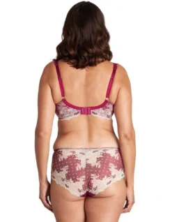 Leah Full Coverage Contour Bra In Raspberry/Novelle Peach 5 Leah Full Coverage Contour Bra In Raspberry/Novelle Peach -Myer Clothing Shop 977056480 3 720x928