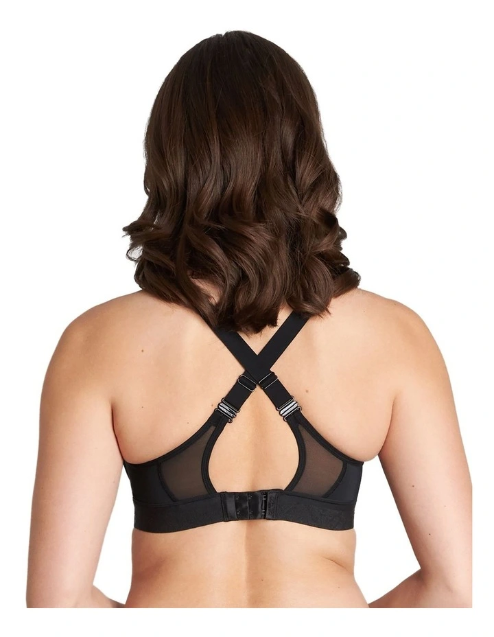 Bendon Breathe Sports Bra In Black 4 Bendon Breathe Sports Bra In Black - Image 4